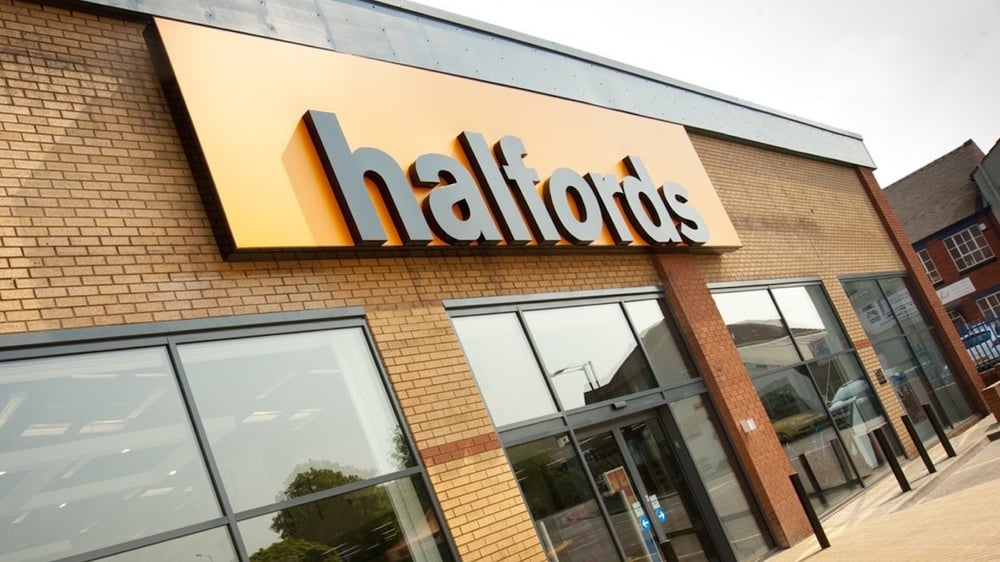 Halfords retail store