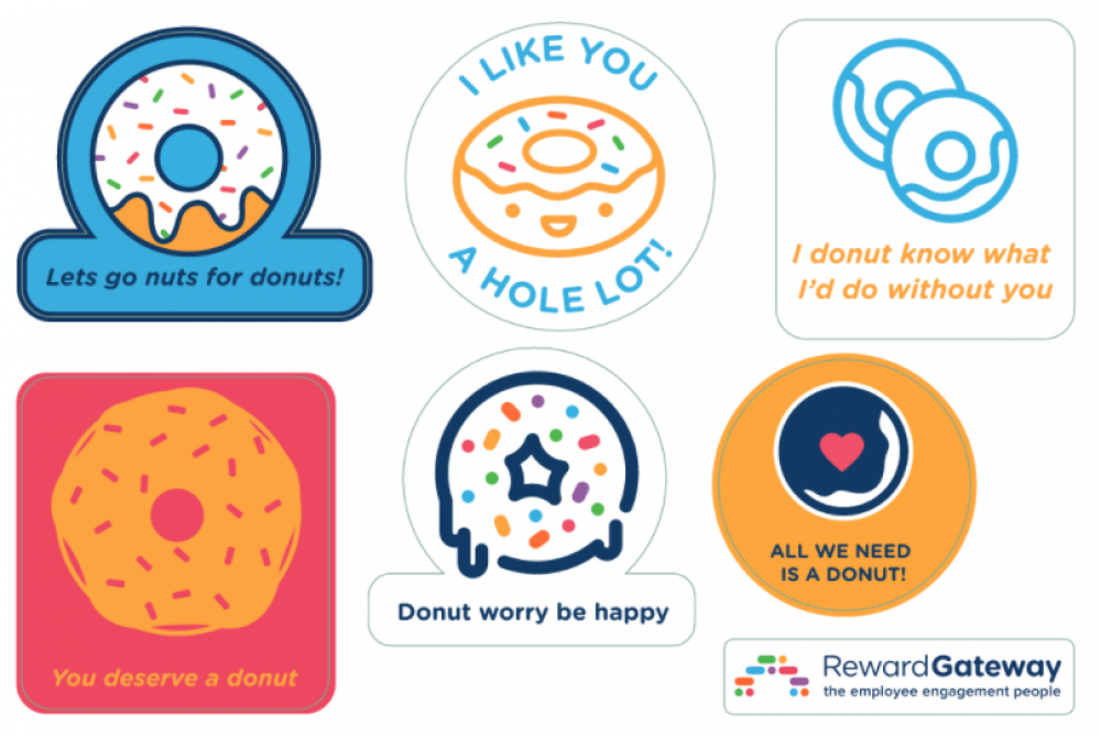 Donut time badges